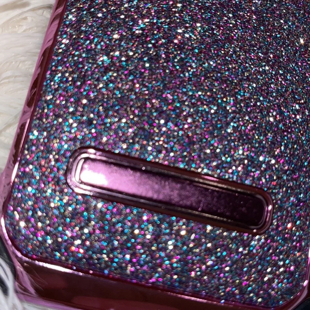 New purple sparkle iPhone XS Max phone case